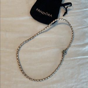 Pandora Champagne Leather Rope